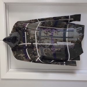 WESC Women's Tie Dye Turtleneck Sweater